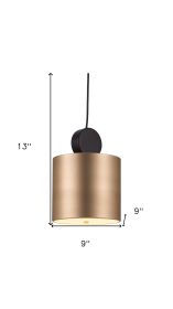 Gold Can Deco Lamp Gold