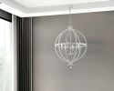 Callie 6-Light Country White Pendant