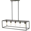 Cobar 5-Light Soil-Rubbed Bronze Island Pendant