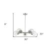 Portsmith 5-Light Polished Nickel Chandelier