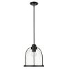 Stanton 1-Light Matte Black Pendant