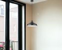 Industrial Matte Black Hanging Light