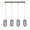 Reece 4-Light Aged Brass Island Pendant