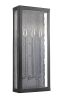 Charleston 3-Light Oil-Rubbed Bronze Shadowbox Wall Light (Large)