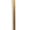 59" Solid Wood Traditional Shaped Floor Lamp With White Drum Shade