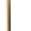 59" Solid Wood Traditional Shaped Floor Lamp With White Drum Shade