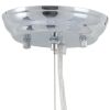 Mod Chrome and Crystal Bling Chandelier