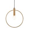 Gold Ring Ceiling Lamp