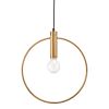 Gold Ring Ceiling Lamp
