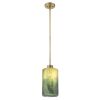 Monet 1-Light Brass Pendant