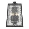 Hirche 4-Light Matte Black Wall Light