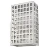 Letzel 2-Light Satin Nickel ADA Wall Sconce