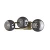 Lunette 3-Light Aged Brass Sconce