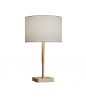 Cozy Cabin Natural Wood Table Lamp