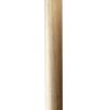 59" Solid Wood Traditional Shaped Floor Lamp With White Drum Shade