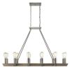 Finnick 12-Light Satin Nickel Chandelier