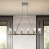 Finnick 12-Light Satin Nickel Chandelier