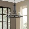 Sawyer 5-Light Matte Black Chandelier