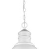 Colby 1-Light White Pendant