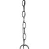 Minimalist Silver Metal Pendant Hanging Light