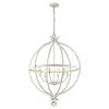 Callie 6-Light Country White Pendant