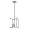 Cobar 4-Light Satin Nickel Pendant
