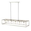 Cobar 12-Light Satin Nickel Island Pendant