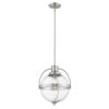 Kassian 1-Light Satin Nickel Pendant