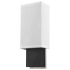 Rectangular Wall Sconce with Linen Fabric Shade