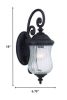Matte Black Urn Shaped Wall Light