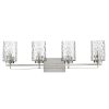 Livvy 4-Light Satin Nickel Vanity