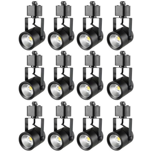 VEVOR LED Track Lighting Heads, 6.5W 3000K 470lm Warm White, Dimmable H Type Track Light Head